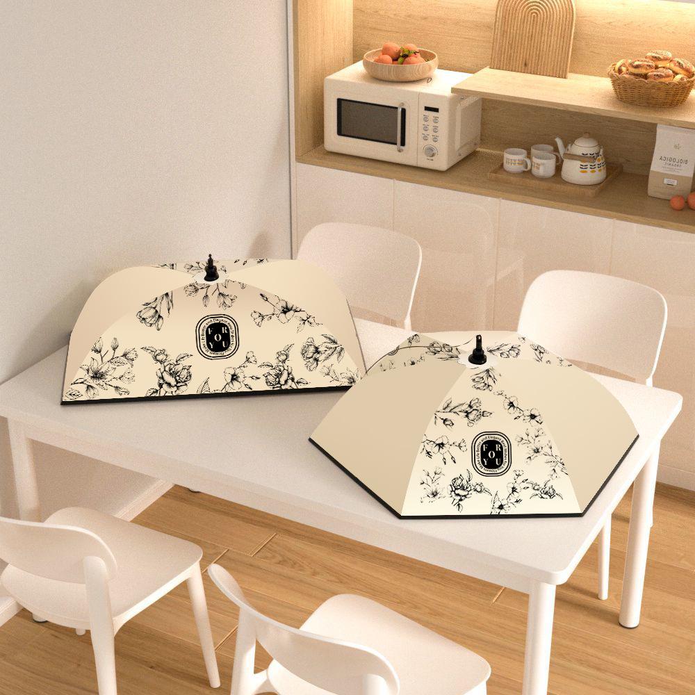 2025 Foldable Insulated Food Cover: Anti-Fly, Dustproof, Household Dining Table Protector for Leftover Storage