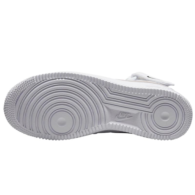 Nike Air Force 1 '07 Mid White Snake Swoosh Women's Sneakers DD9625-101