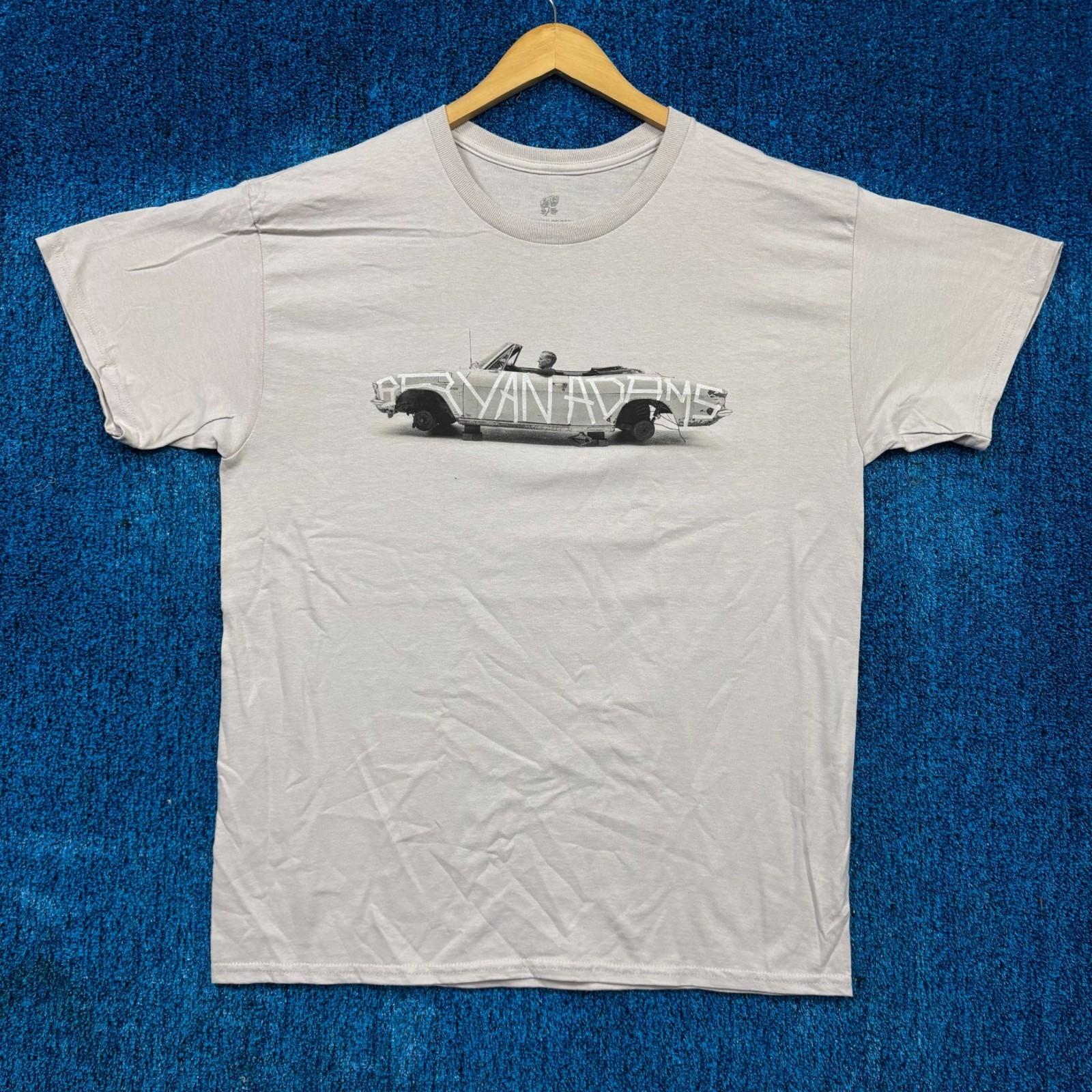 Bryan Adams “So Happy It Hurts” Graphic Tour T-Shirt Size Large XL