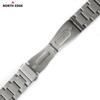 NORTH EDGE 24MM Rubber Watch Strap Titanium Alloy Compatible with TRITON-TI Durable Wristwatch Band