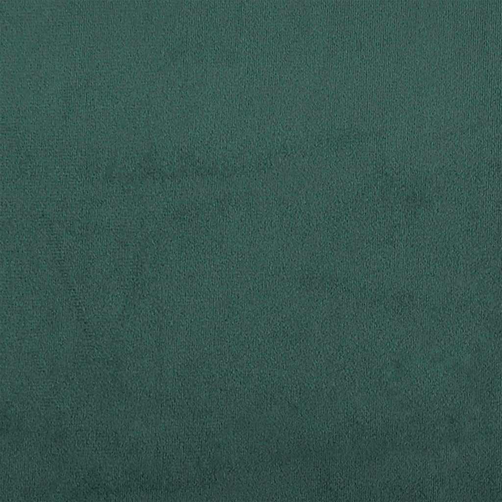 Sofa Cushions 2 Pieces Dark Green 200 X 40 Cm Cord Fabric