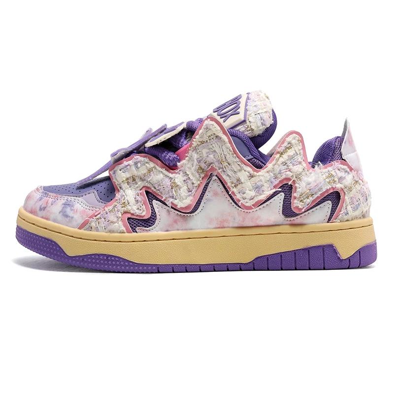 Scarpe da Skateboard Originali da Uomo Sneakers di Design Donna Streetwear Scarpe Hip Hop Uomo Sneakers Basse Vulcanizzate Uomo Trainer di Lusso