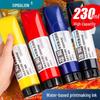 Lion Wasserbasierte Druckfarben-Set, 230 ml, Schwarz, Abwaschbar, für Blasgeformte Pappteller.