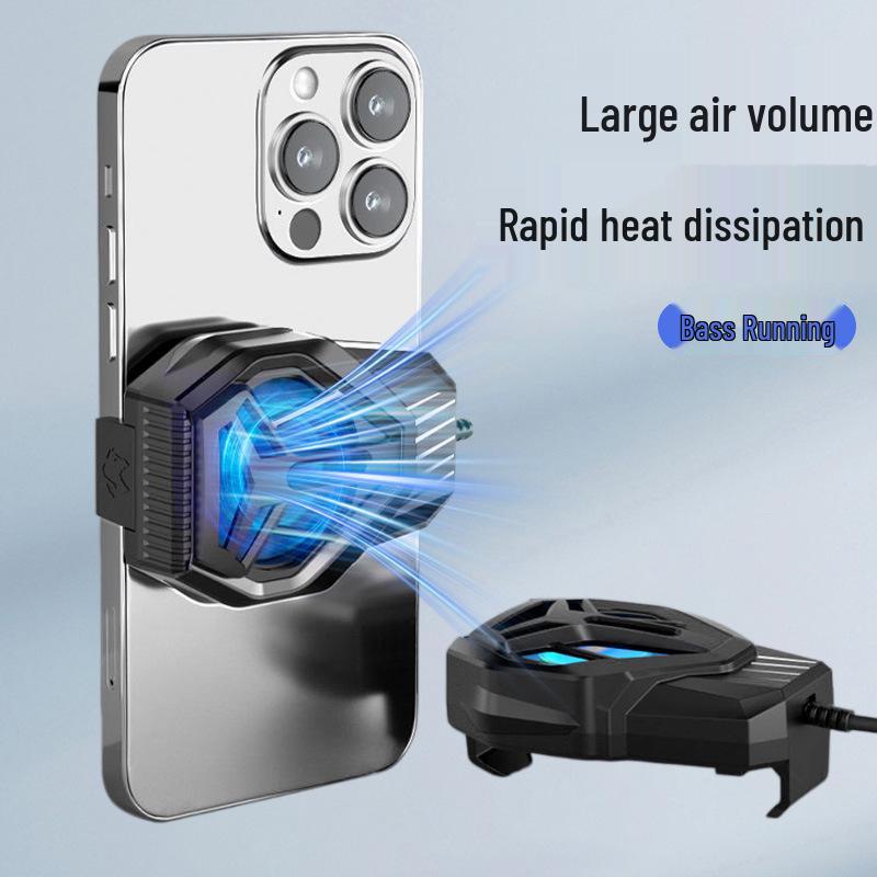 Colorful Lights K5 Esports Cooling Heatsink with Magnetic Suction and RGB Effects for Gaming and Streaming