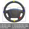 DIY Car Steering Wheel Cover For Kia Magentis II Carnival Grand Carnival 06-2014