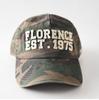 Fashion Hat Fashion Patch Alphabet Camouflage Soft Top Baseball Cap for Men and Women Couples Trendy Versatile Niche Personality Flat Brim Hat