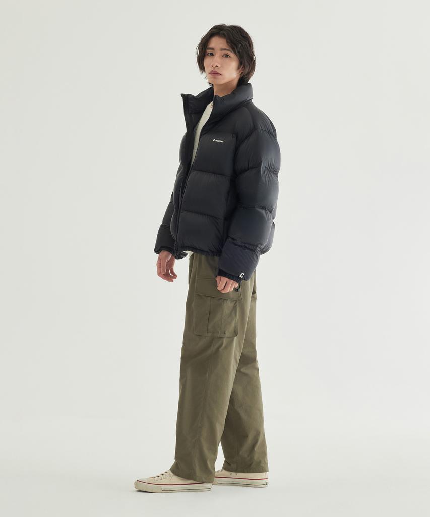 COVERNAT Civic Sheer Ripstop Rds Short Puffer Black
