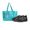 New Asics GEL SONOMA FE Rebound Low Top Running Shoes Women's Black Silver 1012B787-001