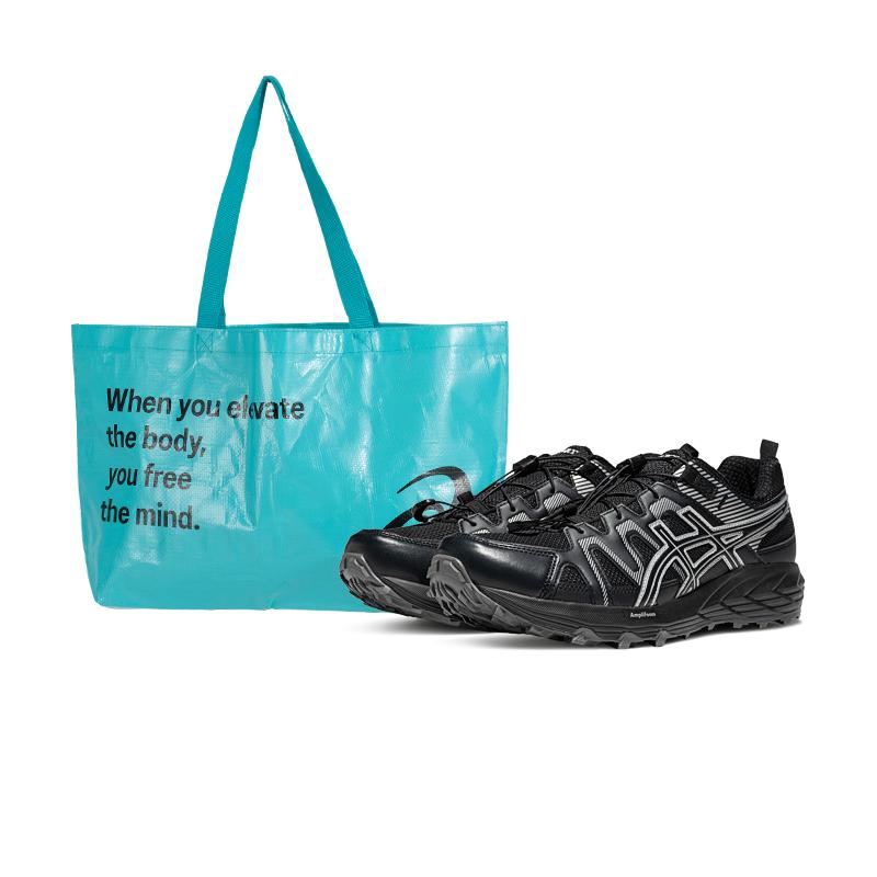 New Asics GEL SONOMA FE Rebound Low Top Running Shoes Women's Black Silver 1012B787-001