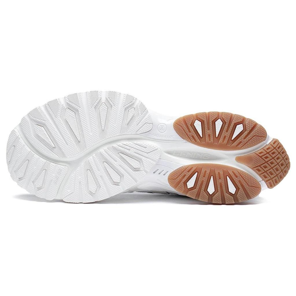 Li Ning Cat Paw ACE Trendy Slip Resistant Abrasion Resistant Low Top Sports Casual Shoes Men's White AZGS103-2