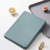 Green Rectangular Food Bread Pan Plastic Tray for Storage, Household Kitchen Supplies, Hotel Service, Dessert