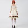 Wolf Grandma Stage Dress Halloween Party Costume Match Girl Cosplay Outfit Women S-XXL
