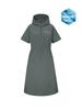 DISCOVERY EXPEDITION Freshvent Women'S Polton Lightweight Hooded Woven Dress (D/Grey)