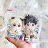 M-PVC Storage Pouch Transparent Portable Storage Bag Heart-Shaped Storage Bag Lightweight Transparent Organizer For Luggage Bag
