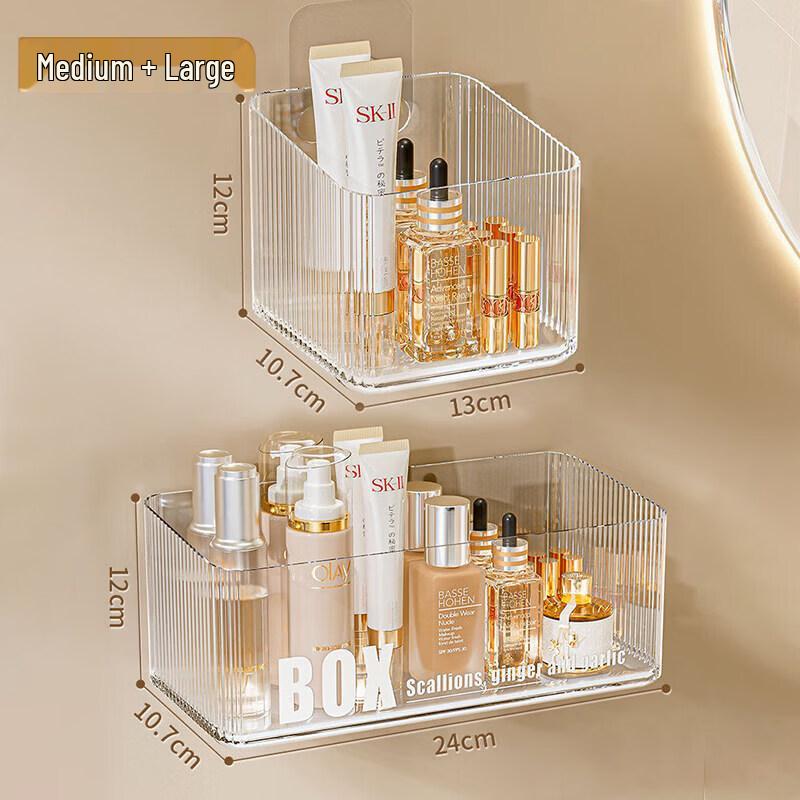 LIEI Wall-Mounted Bathroom Storage Shelf