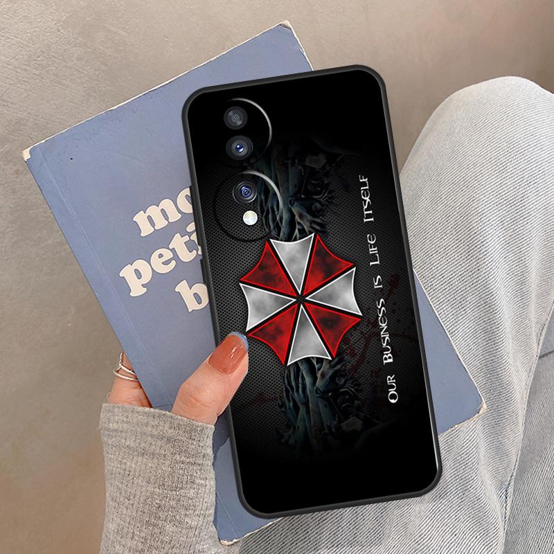 

Umbrella Corporation Case For Honor Magic 7 6 5 Lite Cover For Honor 400 200 Pro 50 70 90 X9 X8a X8b X9a X9b X9c Honor Magic6 Pro