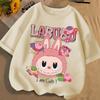 Horké Nové Kreslené 3D Potisk LABUBU Dětská Trička Chlapec Dívka Cool Dětské Oblečení s Krátkým Rukávem