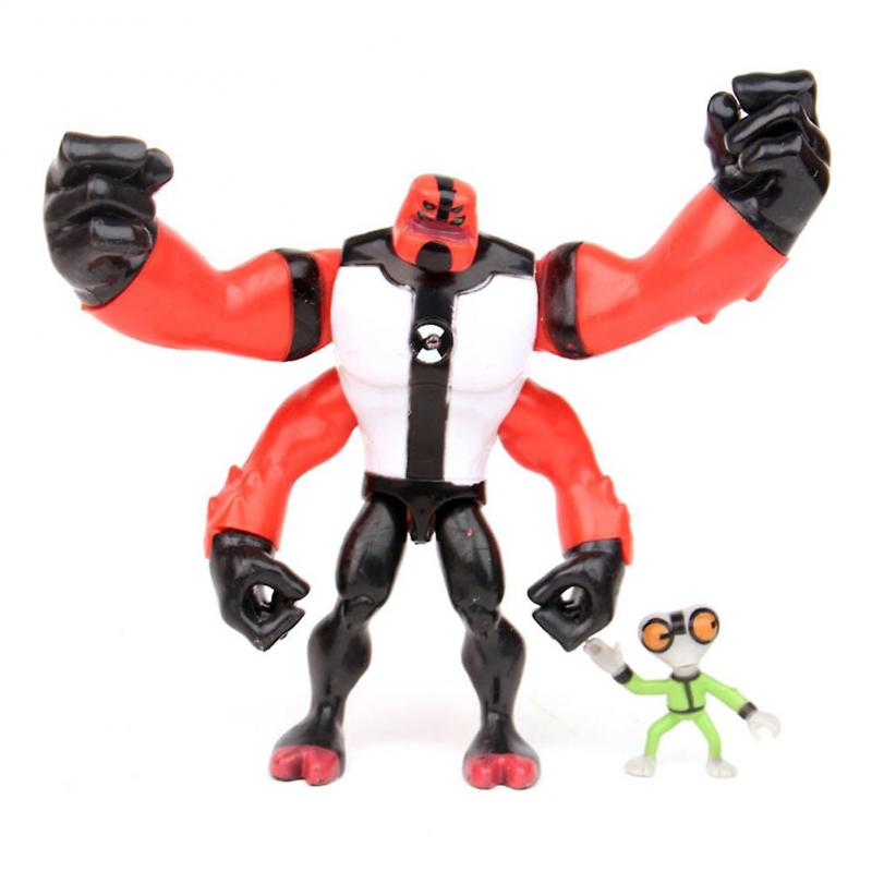 Set de 9 Figurine de Acțiune LED Ben 10 Jucărie Cadou pentru Copii Decorațiune pentru Birou