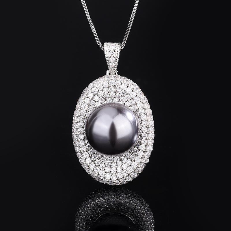 Schmuck Kupferboden Vergoldet Eingelegt Perlmutt Perle Perlenset 14Mm