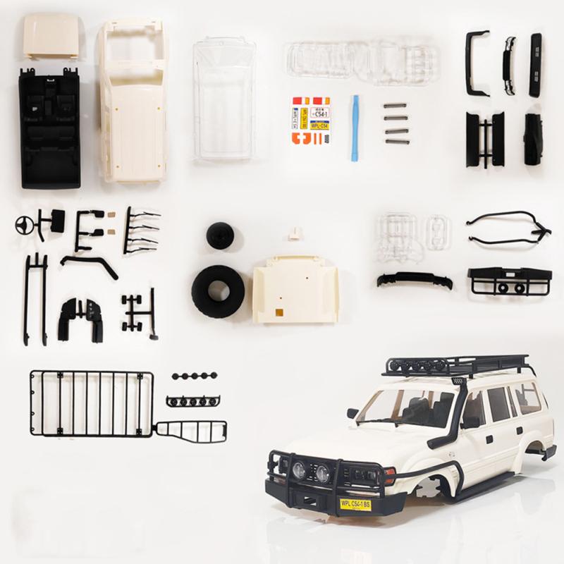 

Wpl Cb05 Полный привод Внедорожный высокоскоростной альпинистский радиоуправляемый автомобиль Игрушка Lc80 Автомобильный корпус в сборе Competitive