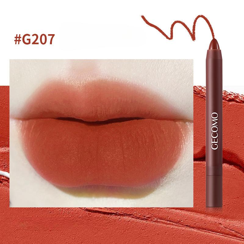 Velvet Matte Double-ended Lipstick Pen, Easy To Smudge, Waterproof, Color-developing, Long-lasting, Not Easy To Stain Women's Lipstick