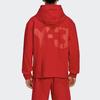 Y-3 Sweatshirts Men's Red Hooded Moderate Straight Fit GV4173