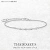Bracelet Modern Touch New Link Chain 925 Sterling Silver Classic Happiness Jewelry Gift For Women