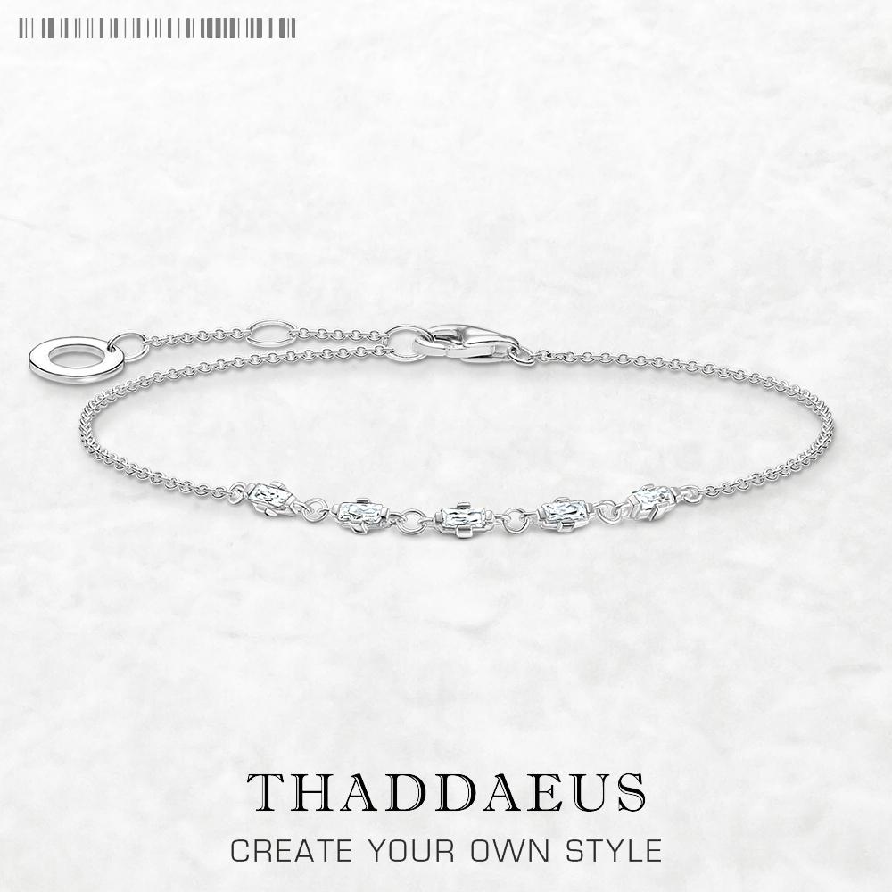 

Bracelet Modern Touch New Link Chain 925 Sterling Silver Classic Happiness Jewelry Gift For Women 17-22cm