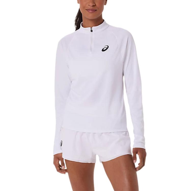 

Asics Womatch Long Sleeve Breathable UV Protection Running Jacket Women jackets 2042A448-100 M
