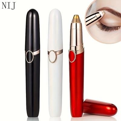 Electric Eyebrow Trimmer for Women Automatic Hair Remover Shaver with USB Charging and Noise Reduction Motor
