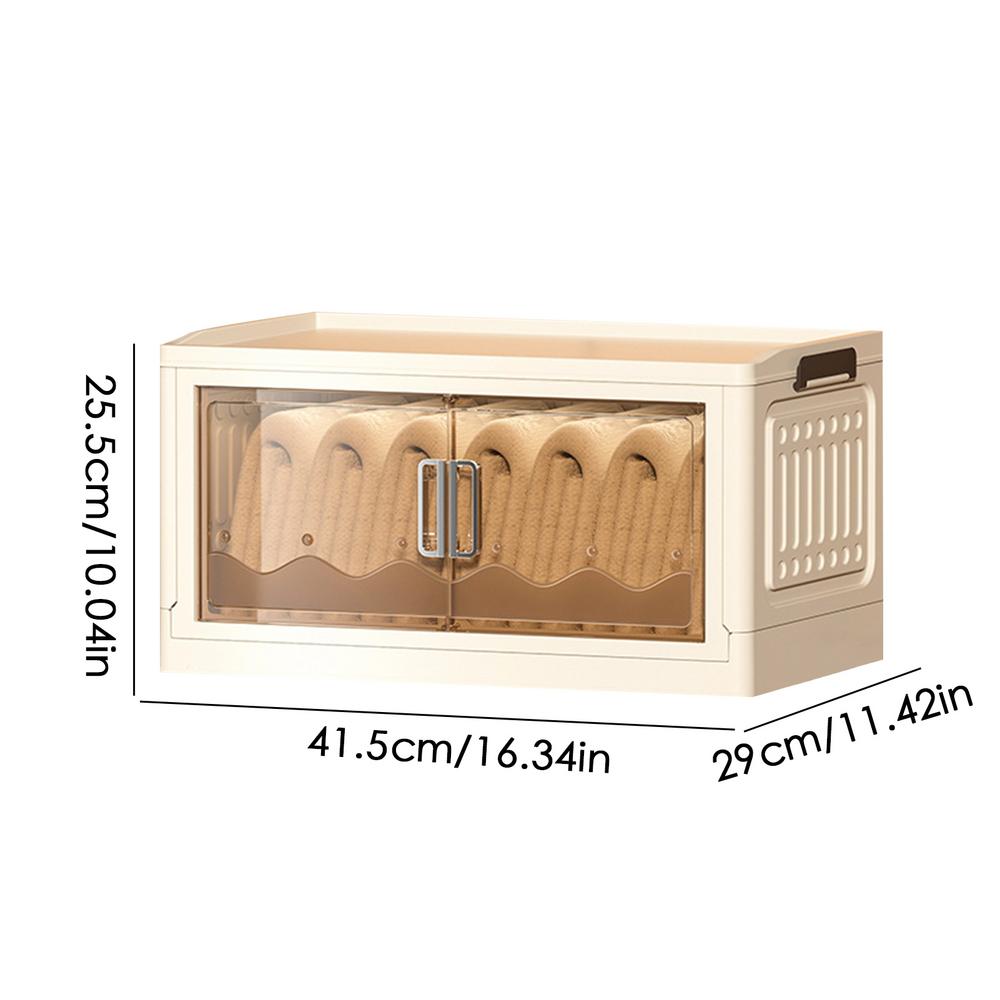 Складной ящик для хранения штабелируемый органайзер для книг органайзер для хранения игрушек для одежды игрушек обуви книг ткани полотенец простыней одеял 7490₽