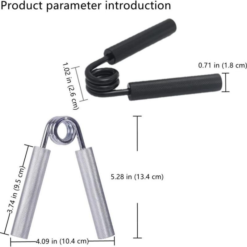 50-350LBS Metal Hand Grip Heavy Duty Resistance Squeezer Collection Finger Strengthening Training Rehabilitation Dexterity Endurance