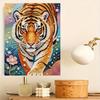 Majestic Tiger Pearl Kit 5D DIY Rhinestone Art Craft for Home Desktop Decoration Relaxing Handmade Gift
