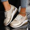 2025 Herbst Neue Damen Bequeme Seitlicher Reißverschluss Design Sneaker Trend Mode Lässige Plateau Schuhe Zapatos De Mujer