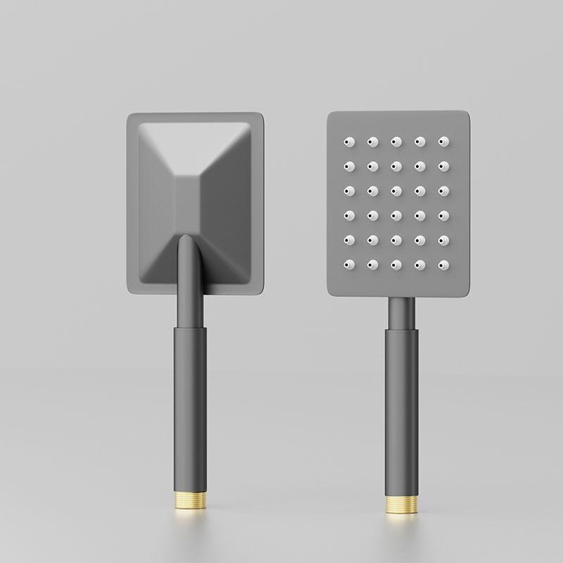 10-Zoll-Regenduschenköpfe Quadratischer Duschkopf aus Edelstahl Ultradünner Wasserfall-Duschkopf Druckduschkopf