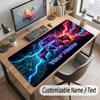 Spielcontroller-Thema Benutzerdefiniertes Mauspads Personalisierter Druck Name Text Schreibtischunterlage Für Home Office Tischdekoration