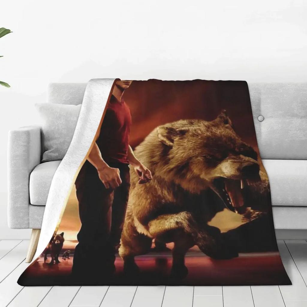 Jacob Black Deky Coral Fleece Plyšová dekorace The Twilight Saga Movie Přenosná přikrývka na postel Venkovní přehozy