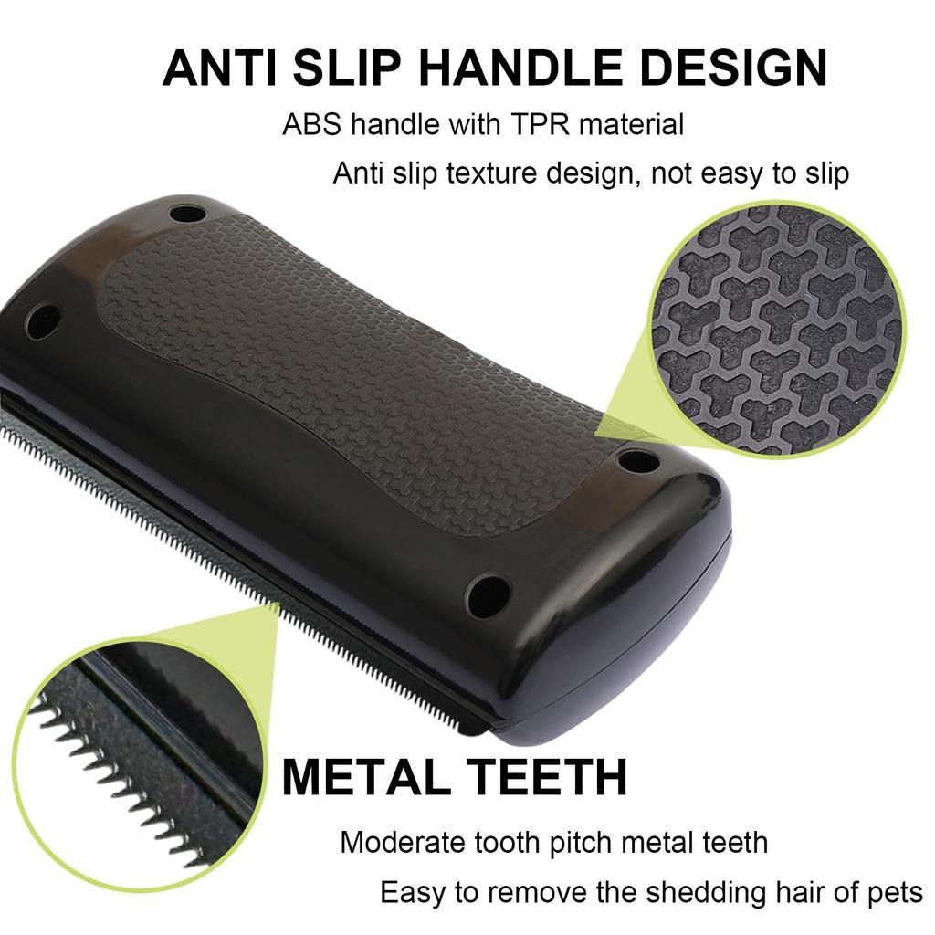 Pet Grooming Brush Cat Comb Shedding Rake Pet Hair Remover Brush Hair Grooming Tool Pet Furs Trimming Dematting Brush