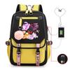 My World Harajuku Leisure Backpack Junior High School Student Elementary School Student Multifunctional USB School Bag Female