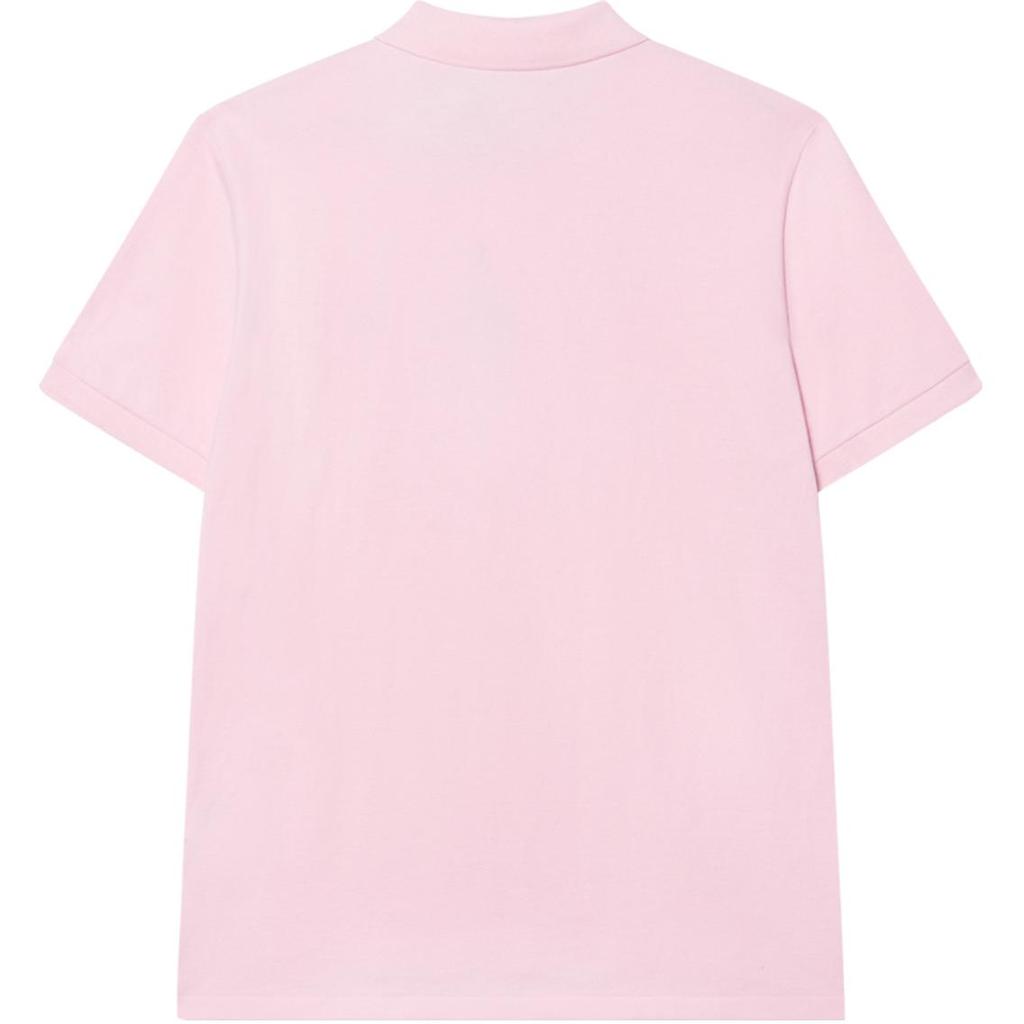 Polo Ralph Lauren SS22 Polo Solid Slim Fit Mesh Brodat Bărbați Polo Shirts Roz MNPOKNI1N821577-650