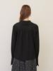 TOSE Wing Cuff Point Shirt Blouse Black