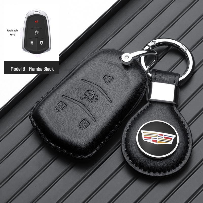 Premium Key Case for Cadillac: XT4, CT5, XT5, CT6, CT4, XT6, GT4 Models - Full Wrap Protective Shell