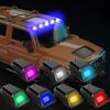 Reusable Solar Powered Cab Lights Wear Resist Truck Pickup Warning Lamp Flashing Signal Lamp  SUV