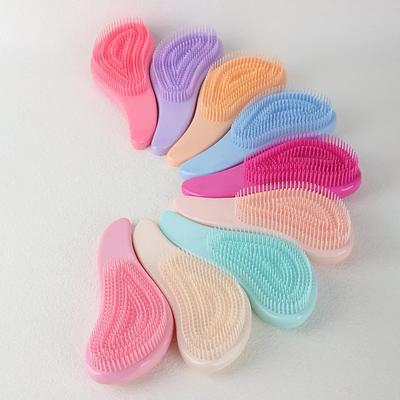 1 pièce Peigne Magique Chaud à Manche Anti-Statique Massage Brosse à Cheveux Démêlage Démêlant Douche Massage Brosse à Cheveux Peigne Outil de Coiffure de Salon