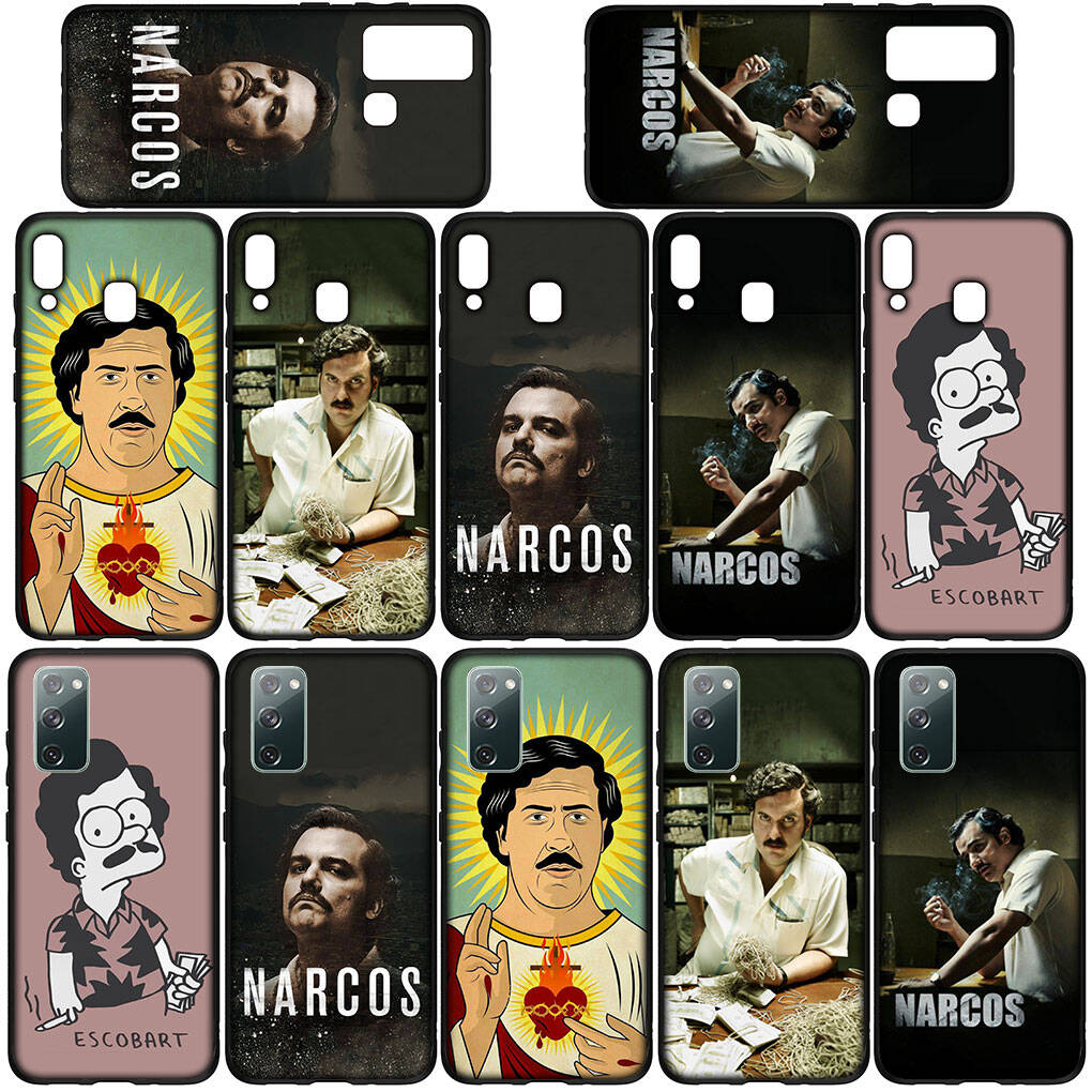 Phone Case for iPhone 17 16 15 Plus Huawei P30 P20 Lite Redmi Note 14 12 11 13 Pro Max OPPO A60 A80 A40 A18 A38 A54 Pablo Escobar Poster Narcos Cover