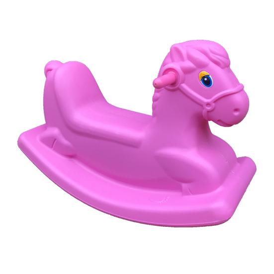 

Детская качалка-лошадка, лошадь, олень, слон, морской лев, пластиковая игрушка-качалка для малышей, игрушка для катания в помещении и на улице, развитие равновесия у ребенка A розовый