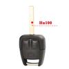jingyuqin 10pcs 2/3Buttons Auto Remote Key Shell for Vauxhall Opel Astra Zafira Omega Vectra Car Fob Case HU43 YM28 HU46 HU100