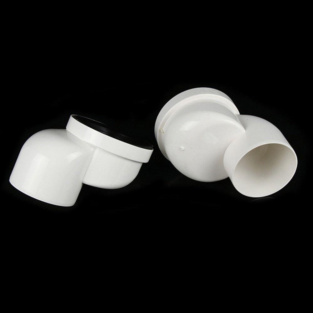 PVC Plastic Toilet Shifter Pipe Offset Design Offset Flange Adapter  Bathroom Renovation