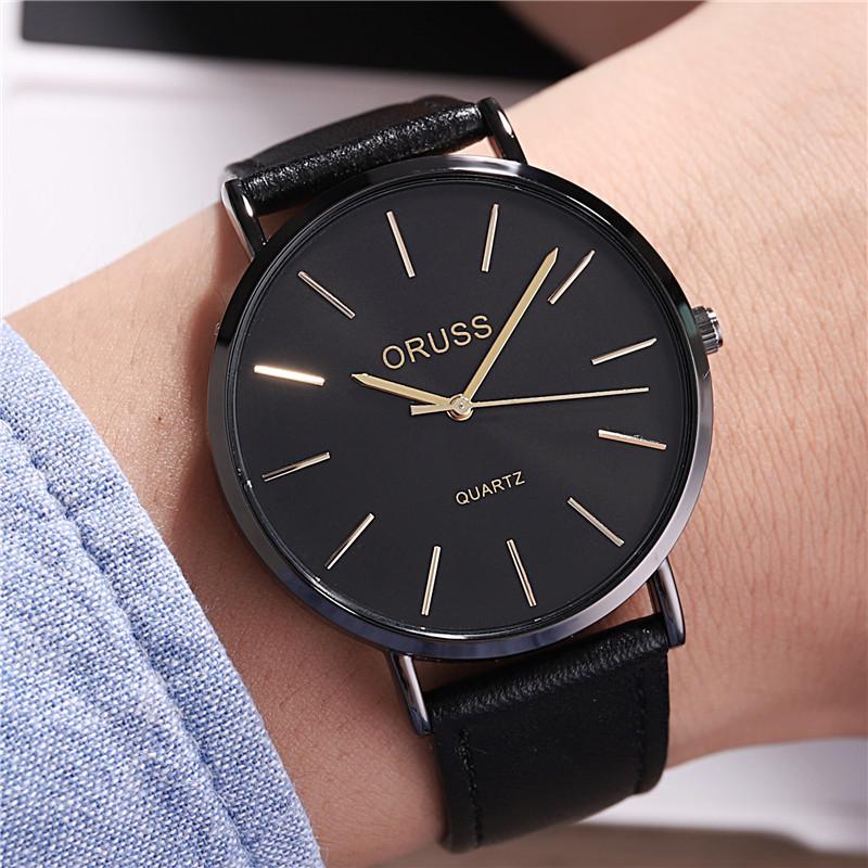 Shinan Women'S Watch Simple Ultra-Thin Belt Casual Waterproof Student Quartz Watch Couple Watch