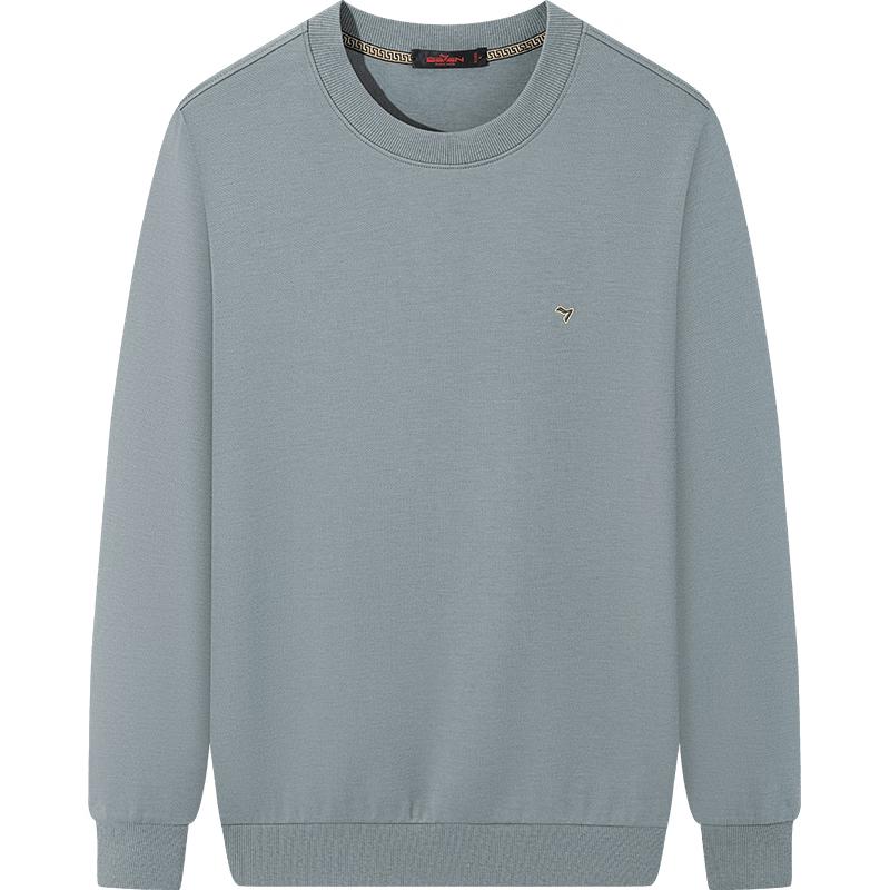 Men's Xinjiang Cotton Round Neck Pullover Sweatshirt